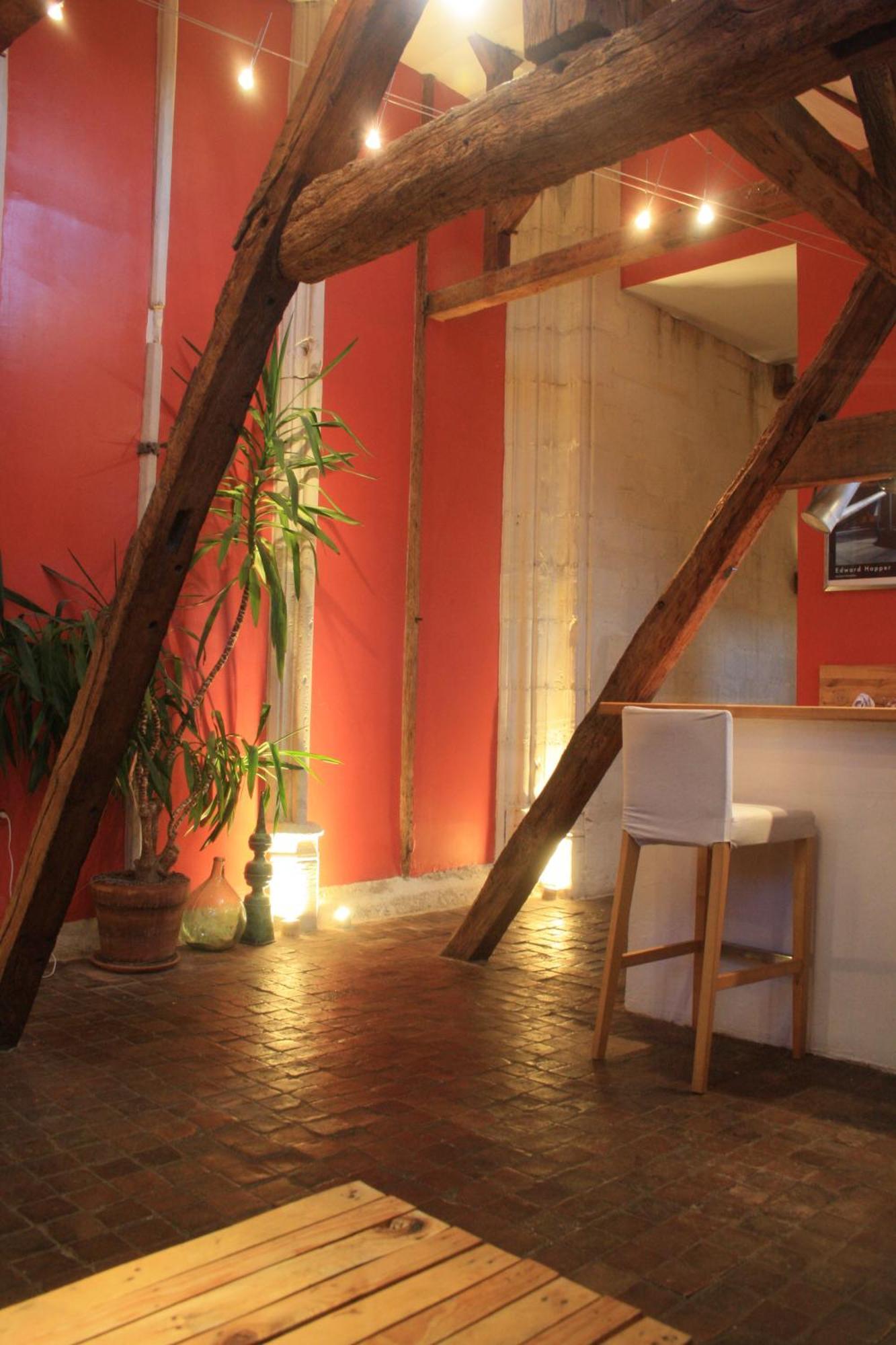 Le Refuge Des Cordeliers Apartment Лаон Стая снимка