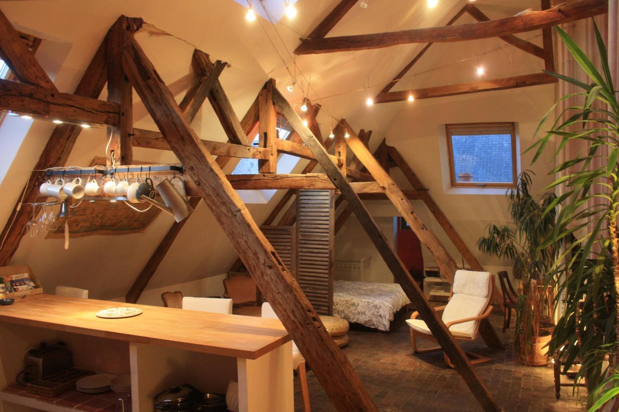 Le Refuge Des Cordeliers Apartment Лаон Стая снимка
